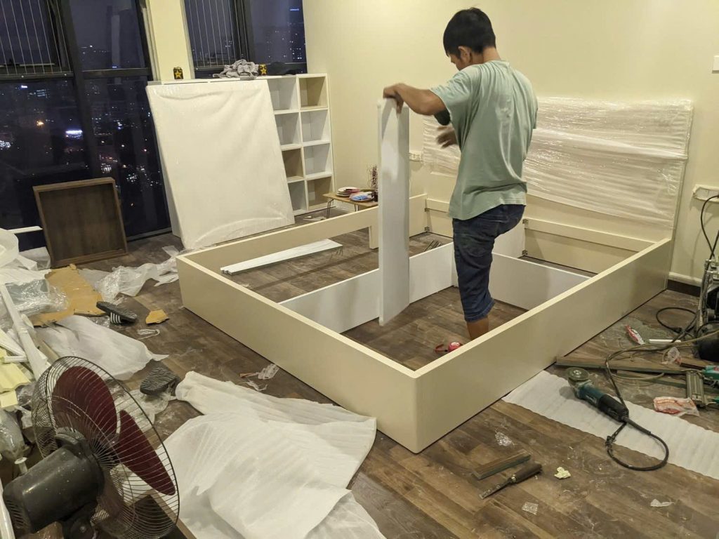 tháo lắp đồ gỗ
