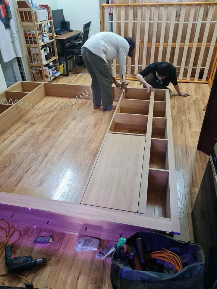 tháo lắp đồ gỗ