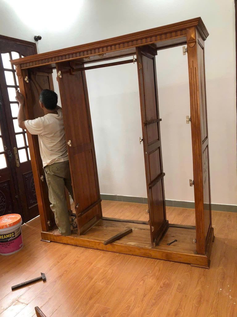 tháo lắp đồ gỗ