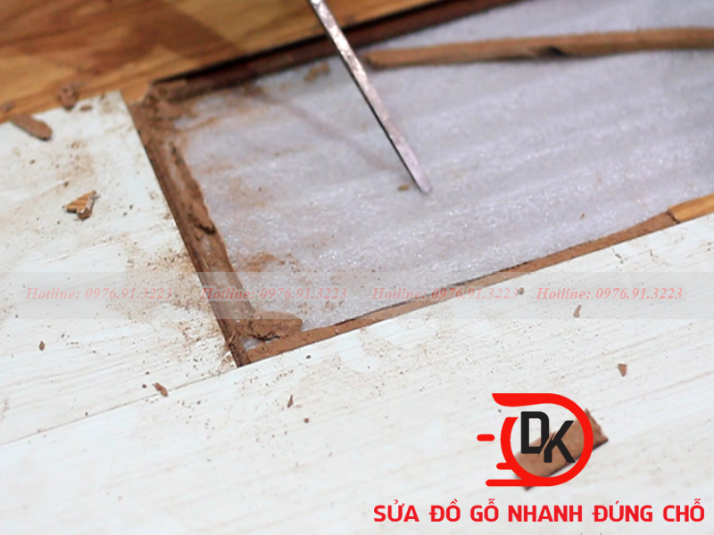 Sửa chữa sàn gỗ công nghiệp